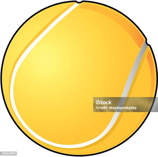 Bola De Ténis - Arte vetorial de stock e mais imagens de Atividade Recreativa - Atividade Recreativa, Bola, Bola de Ténis