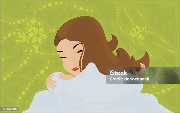 Ilustración de Recién Nacido y más Vectores Libres de Derechos de Abrazar - Abrazar, Amor - Sentimiento, Bebé