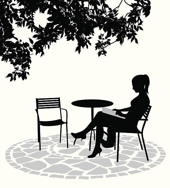 ilustraciones, imágenes clip art, dibujos animados e iconos de stock de tiempo de - focus on shadow outdoors women one person
