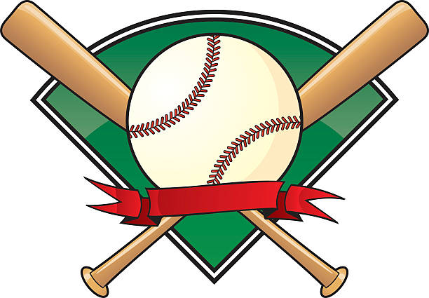 ilustrações de stock, clip art, desenhos animados e ícones de logótipo de basebol - youth league