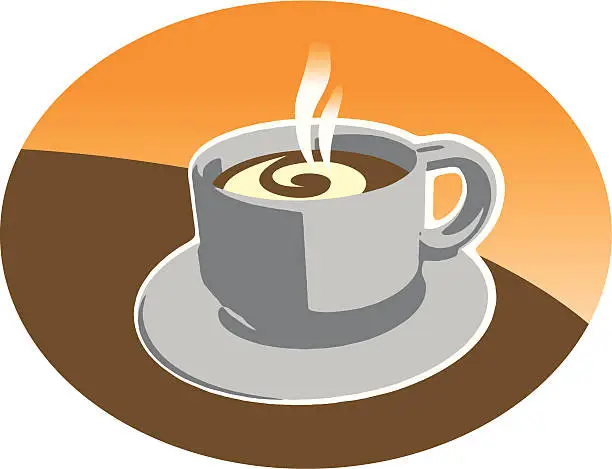 Vector illustration of Coffee