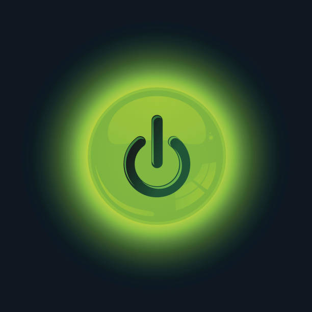 Power Off Screen Illustrations, Royalty-Free Vector Graphics & Clip Art