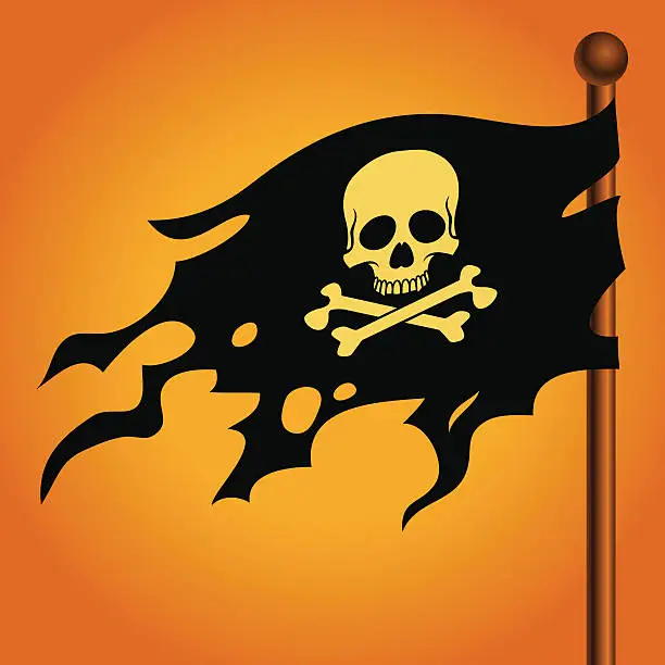 Vector illustration of Jolly Roger