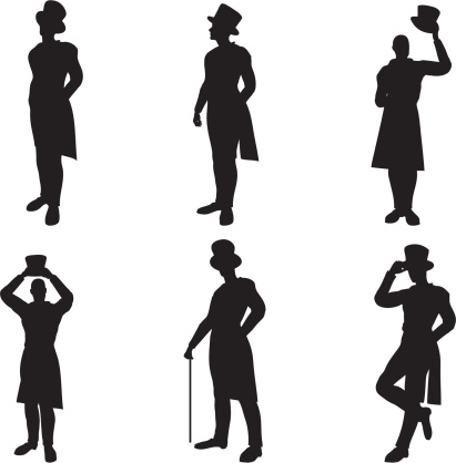 Top Hat Silhouettes