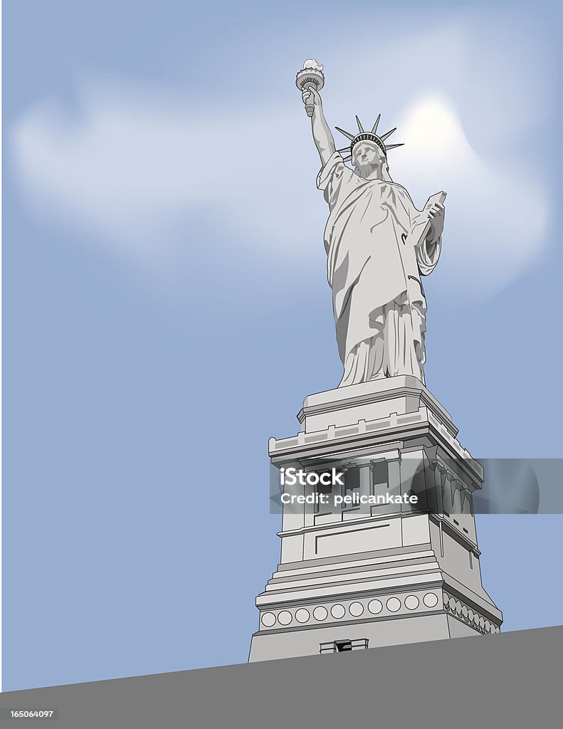 Liberty - Royalty-free Estátua da Liberdade - Cidade De Nova Iorque arte vetorial