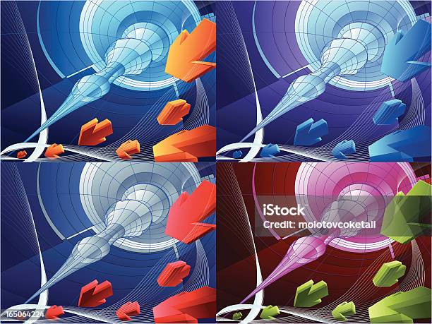 3 D Abstrakcja - Stockowe grafiki wektorowe i więcej obrazów Abstrakcja - Abstrakcja, Abstrakcyjne tło, Bez ludzi