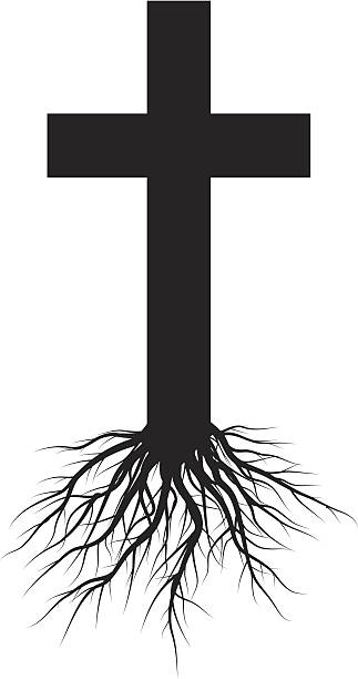 Coss With Roots 820+ Cross With Roots Stock Illustrations, Royalty-Free Vector Graphics ...