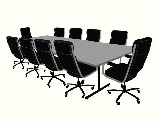 11.400+ Conference Table Stockillustraties, royalty-free vector ...