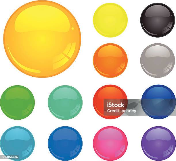 Glossy Spheres Stock Illustration - Download Image Now - Abstract, Art, Arts Culture and Entertainment