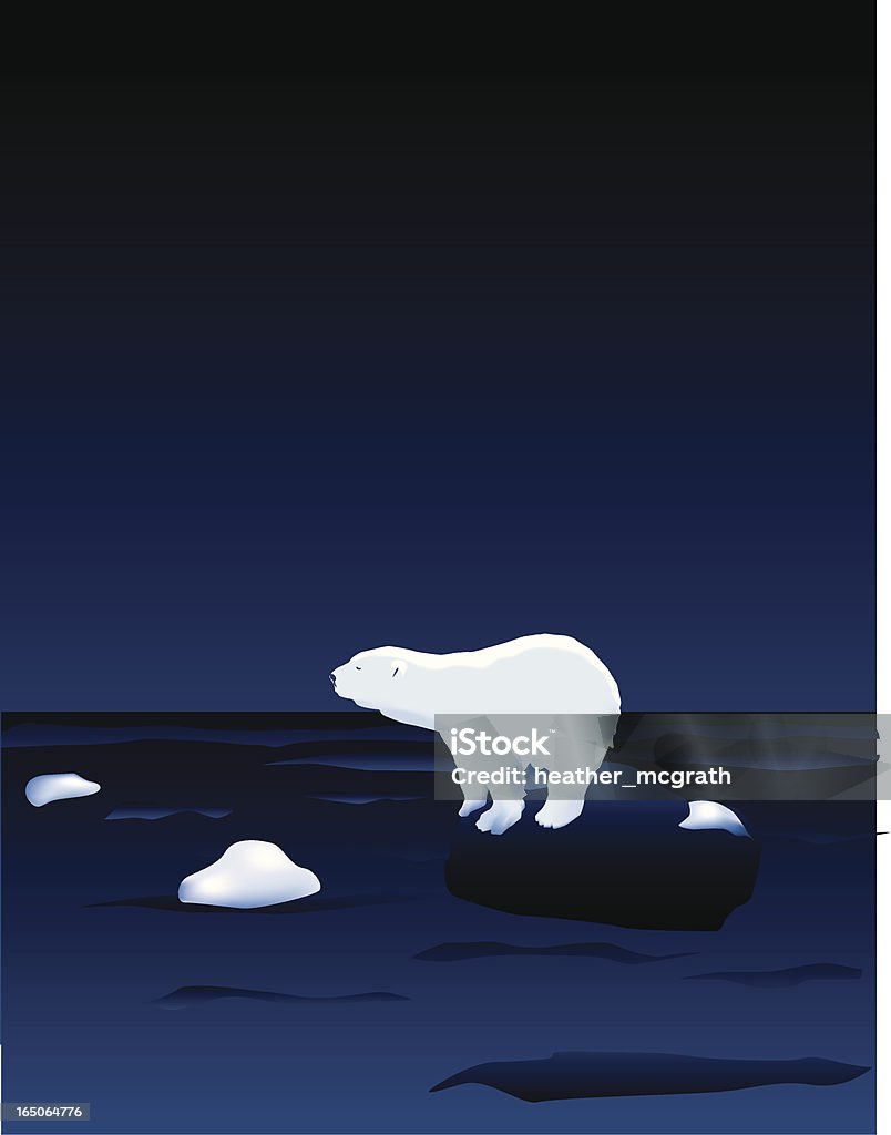 Orso polare - arte vettoriale royalty-free di Orso polare