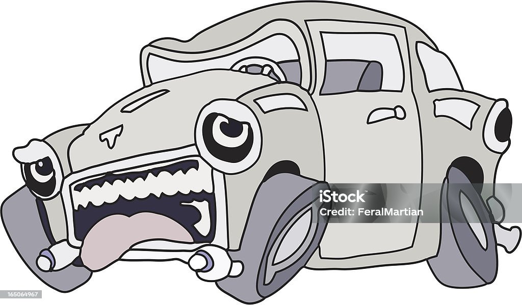 De voiture malade - clipart vectoriel de Voiture libre de droits