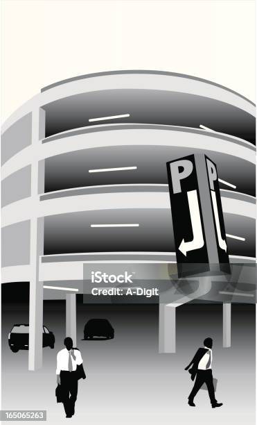 Payparking Stock Vektor Art und mehr Bilder von Anzug - Anzug, Auto, Digital generiert