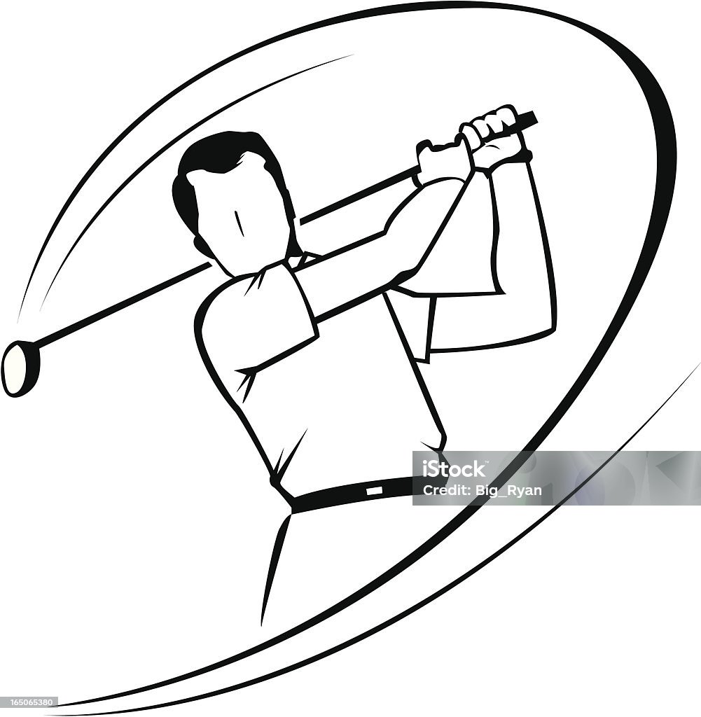 golf Golfe - Vetor de Golfe royalty-free