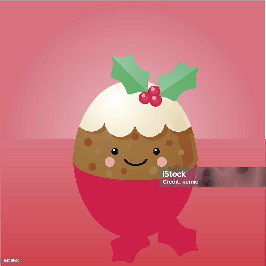 happyland: pudding de Noël - clipart vectoriel de Pudding de Noël libre de droits