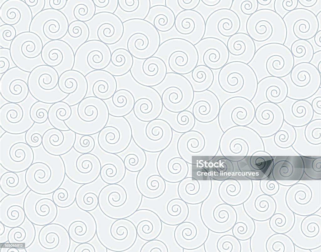 Swirly fond bleu - clipart vectoriel de Abstrait libre de droits