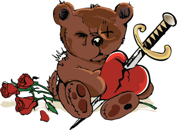 angry bear teddy