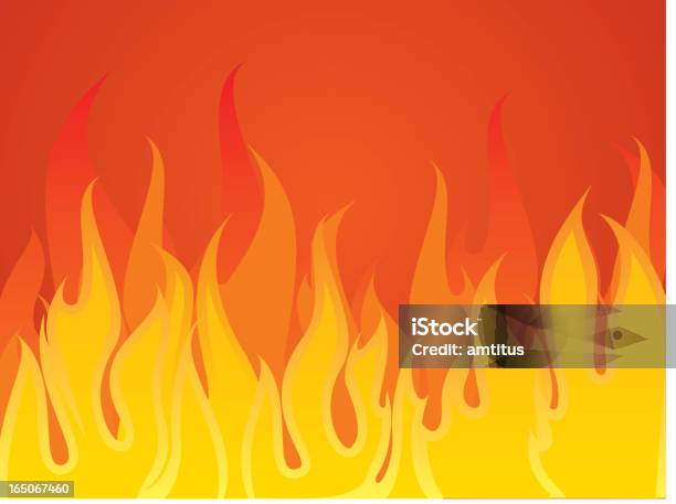 Agresywny Fire - Stockowe grafiki wektorowe i więcej obrazów Ogień - Ogień, Tło, Grafika wektorowa