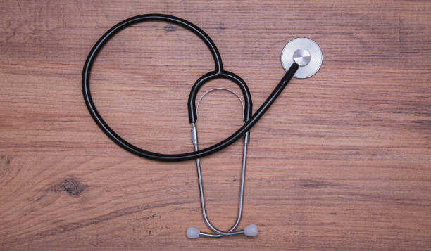 istock A view of stethoscope on a wooden surface 1650677620
