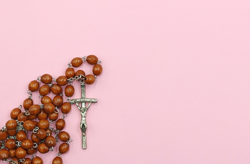 Rosaries with cross charm for religious events