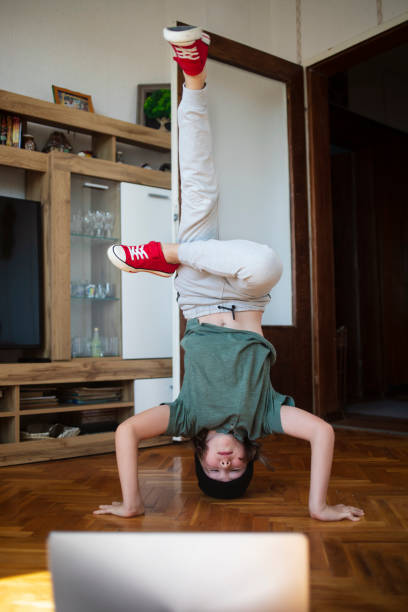 istock Smiling boy making dance videos to share on social media 1650679623