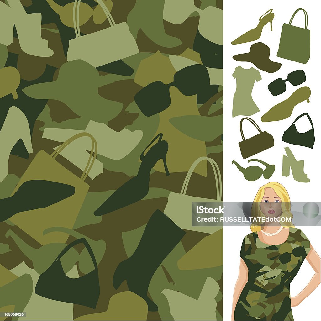 Mode-Camouflage - Lizenzfrei Heer Vektorgrafik