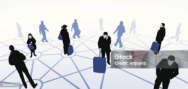 People Network Stock Illustration - Download Image Now - Customer, Speed, Connection