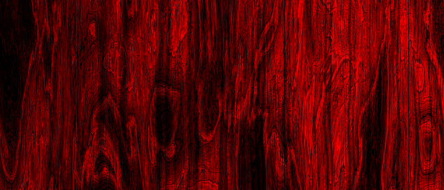 Wood background with abstract texture and red color