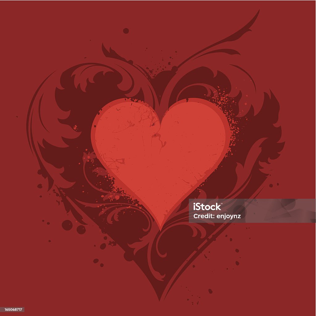 Coeur design - clipart vectoriel de Amour libre de droits