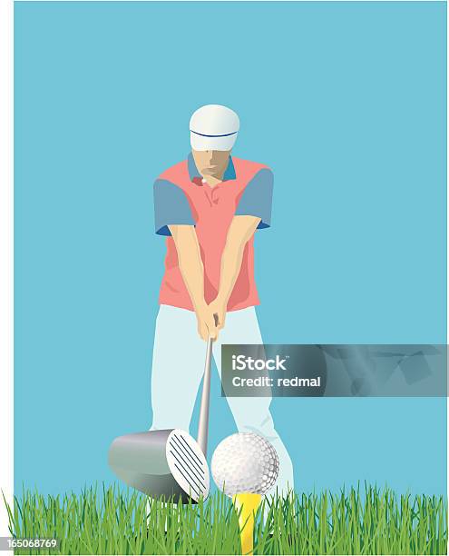 Tee Offf Stock Illustration - Download Image Now - Golf, Golf Ball, Golf Club