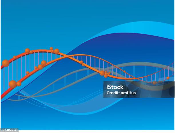 Dna Stock Illustration - Download Image Now - Anatomy, Animal Body, Atom