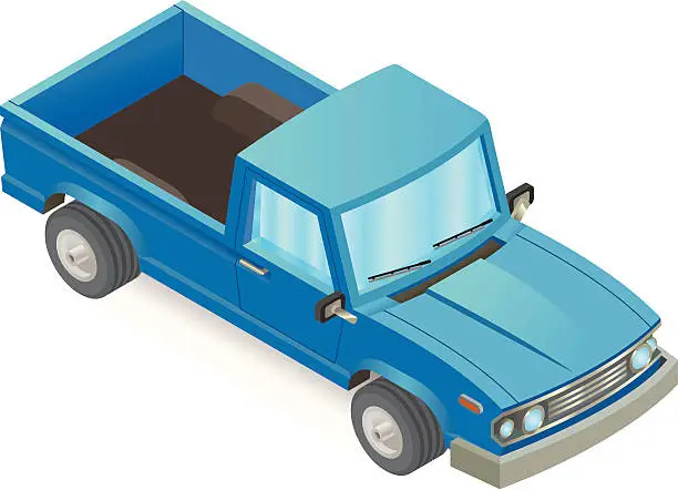 Vector illustration of Pick-up