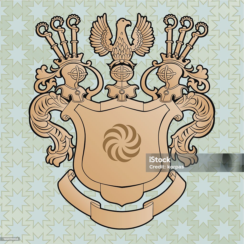 Coat of arms - Lizenzfrei Adler Vektorgrafik