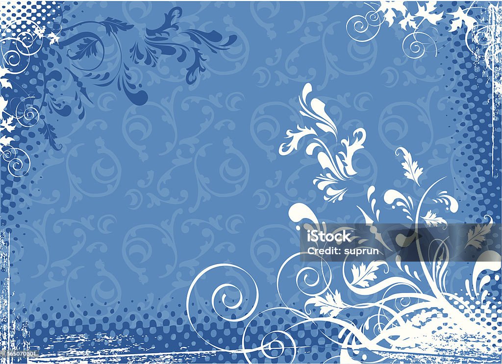 Abstract Blue Hires JPEG included. Enjoy! Flower stock vector