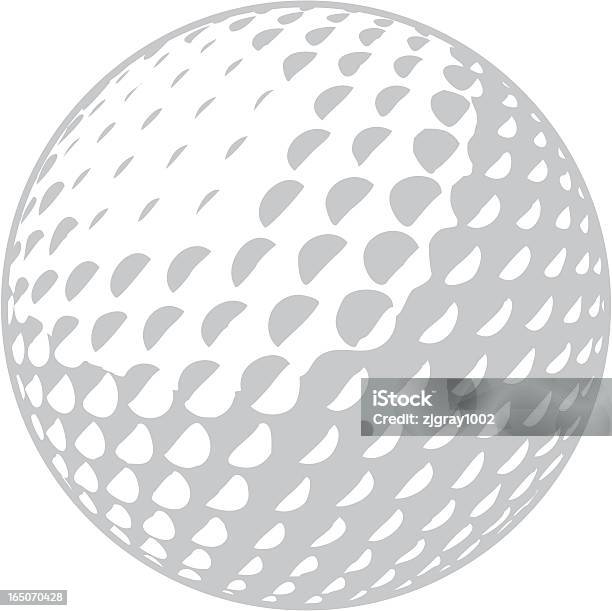 Ilustración de Golfball y más Vectores Libres de Derechos de Pelota de golf - Pelota de golf, Vector, Ícono