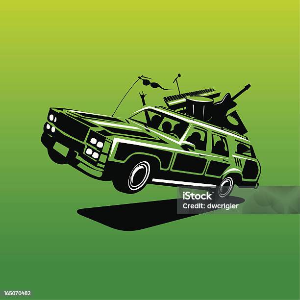 Jump On The Band Wagon Stock Illustration - Download Image Now - Station Wagon, Cool Attitude, Poster