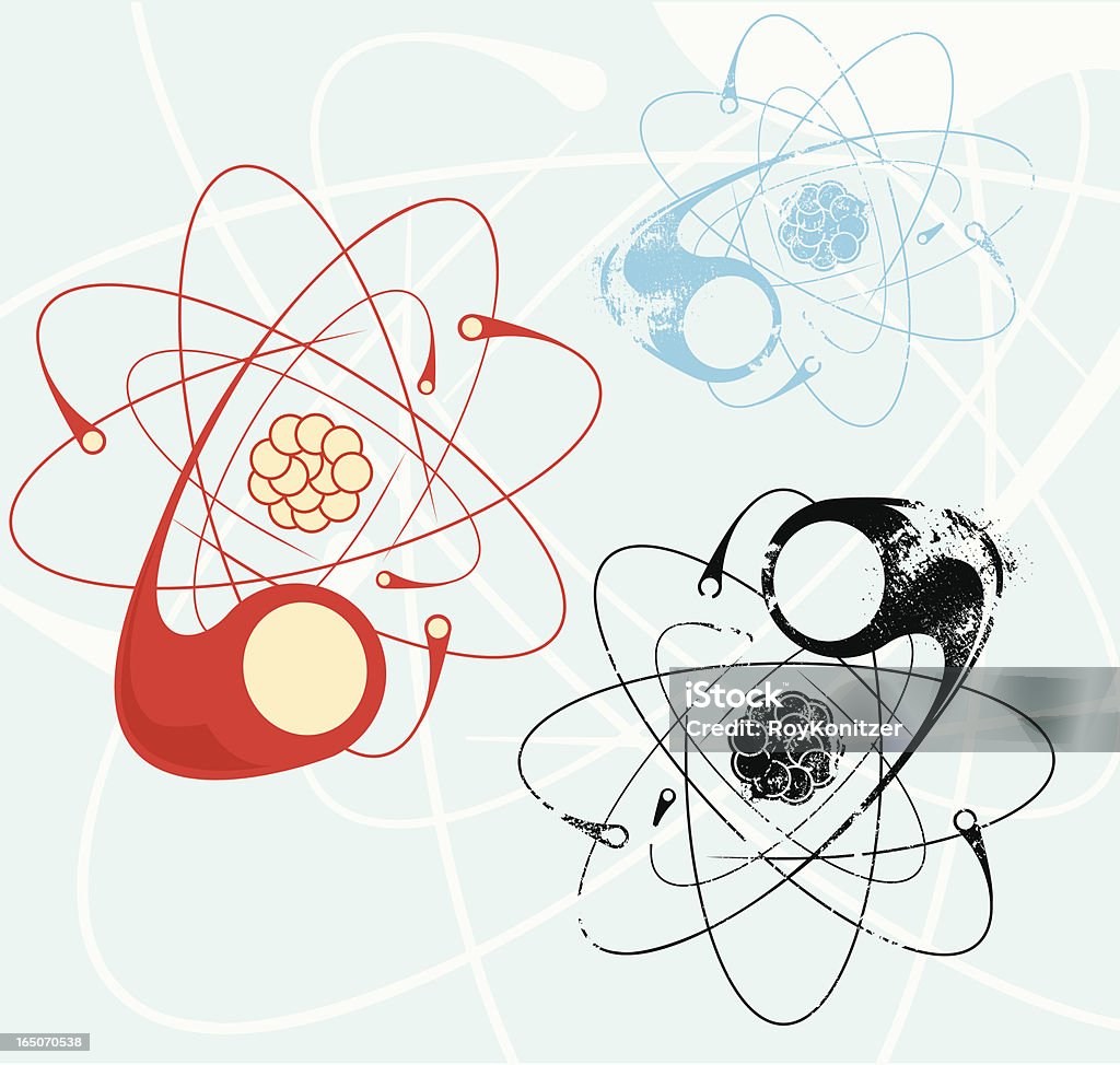 Atom-Kollektion - Lizenzfrei Atom Vektorgrafik