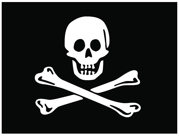 ilustraciones, imágenes clip art, dibujos animados e iconos de stock de jolly roger-bandera pirata - pirate flag