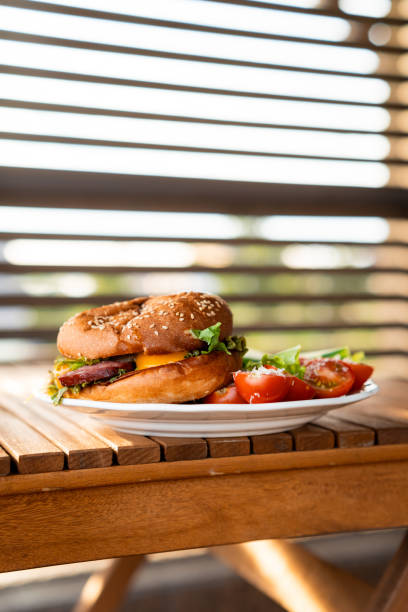 istock Delicious home made burgers with deer meat 1650707557