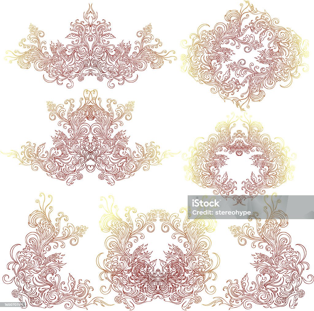 magic intricacies 300 dpi jpeg included Abstract stock vector