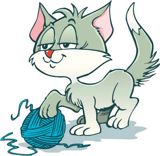 Vector illustration of Cat