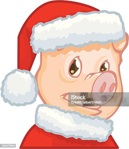豚のサンタ - イラストレーションのベクターアート素材や画像を多数ご用意 - イラストレーション, クリスマス, ベクター画像
