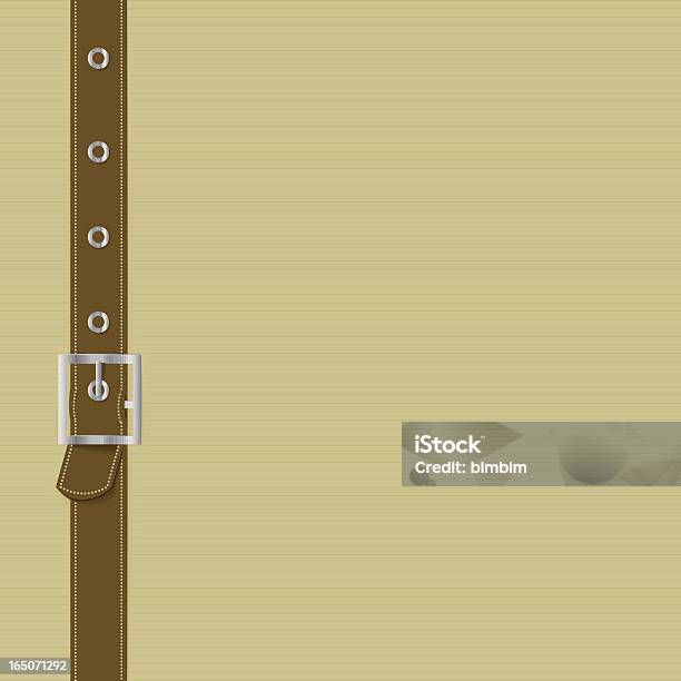 Ремень Фоне — стоковая векторная графика и другие изображения на тему Пояс - Пояс, Бежевый, Без людей
