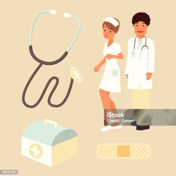 Medical Icons Stock Illustration - Download Image Now - Adhesive Bandage, Bandage, Doctor