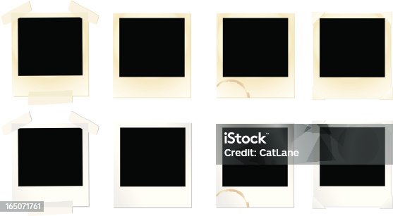 istock Design Elements: Photo Frame Set 165071761
