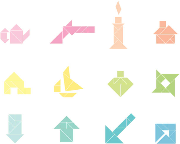 Tangram Object Set http://www.yiyinglu.com/istockphoto/images/buttons/tangram_set.gif ancient chinese weapons stock illustrations