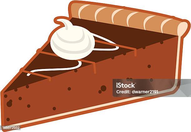 Ciasto Czekoladowe Warstwy - Stockowe grafiki wektorowe i więcej obrazów Bita śmietana - Bita śmietana, Bity, Ciasto czekoladowe - Nadziewany placek