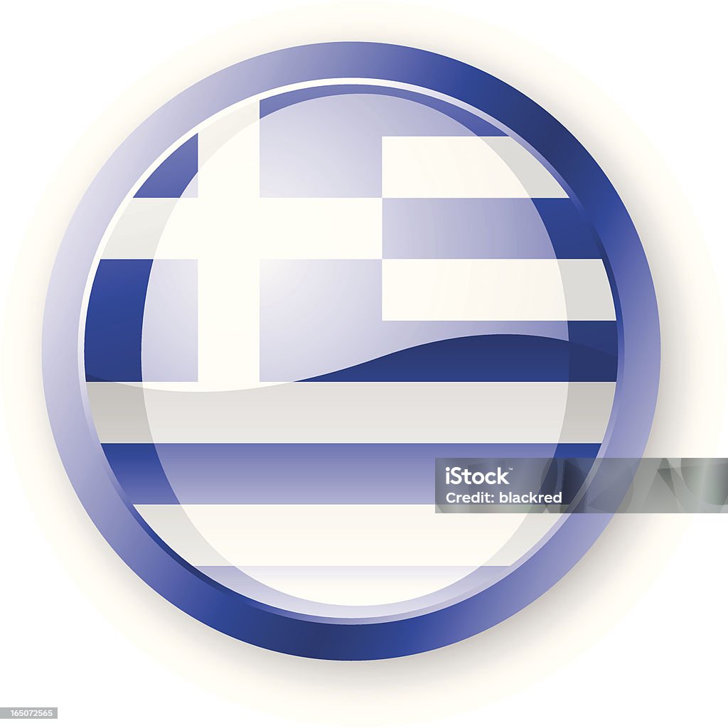 ギリシャ旗のアイコン - ギリシャのロイヤリティフリーベクトルアート