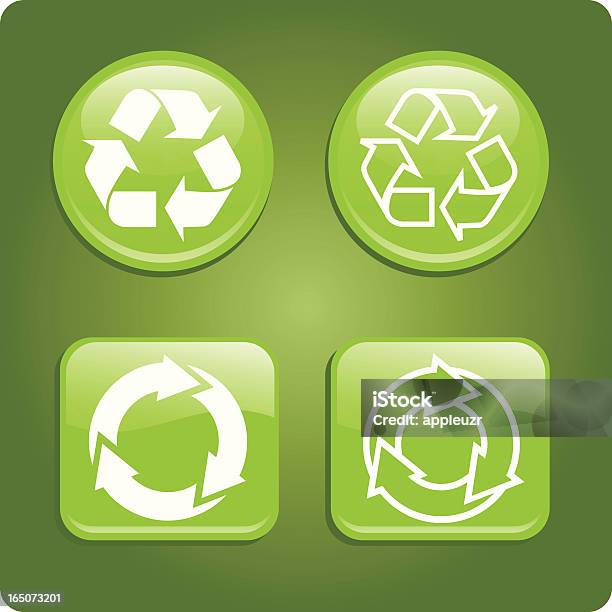 Recycle Stock Illustration - Download Image Now - Recycling, Recycling Symbol, Icon Symbol