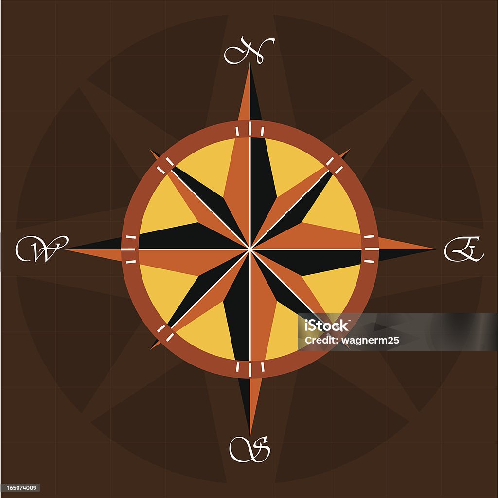 Kompass III - Lizenzfrei Bildhintergrund Vektorgrafik