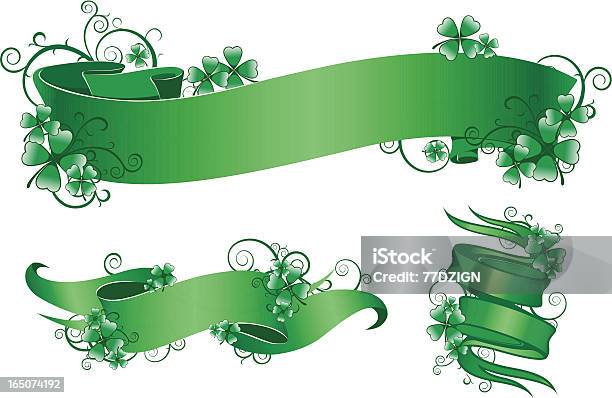 클로버 스크롤하다 0명에 대한 스톡 벡터 아트 및 기타 이미지 - 0명, 3가지 개체, St. Patrick's Day
